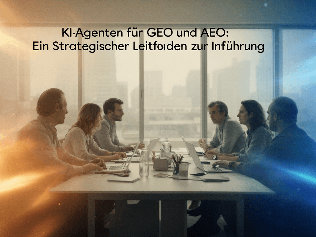 KI-Agenten für GEO und AEO: Ein strategischer Leitfaden zur Einführung